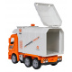 Garbage truck with light and sound function orange