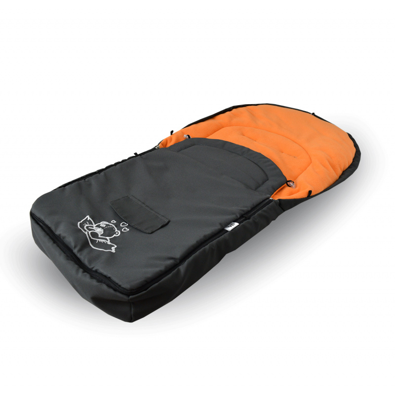 Aga Winter snood Standard Lux Dark grey/orange