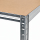 Linder Exclusiv Metal Shelf 180x90x40 cm 5 Shelves