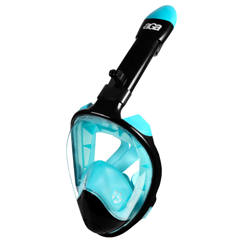 Aga Full Face Snorkeling Mask L/XL Black/Blue