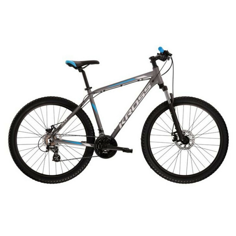 KROSS Men's Mountain Bike HEXAGON 3.0 27.5" Gray 6SAF046 - SECOND QUALITY