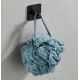 Aga Self-Adhesive Bathroom Hook Black