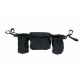 Aga Beverage Bottle Organizer on Trolley Black