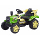 Electric Tractor with Trailer PA0234 Green