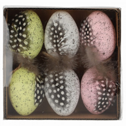 Easter eggs 6 pieces Easter