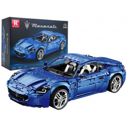 Maserati Vehicle Block Set Blue 5480pcs.