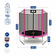 Aga SPORT TOP Trampoline 180 cm Pink + Safety Net