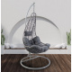 Aga Hanging Chair Caitlin Grey