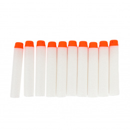 Aga4Kids Replacement Bullets for Gun Fluorescent 7 cm 10 pcs