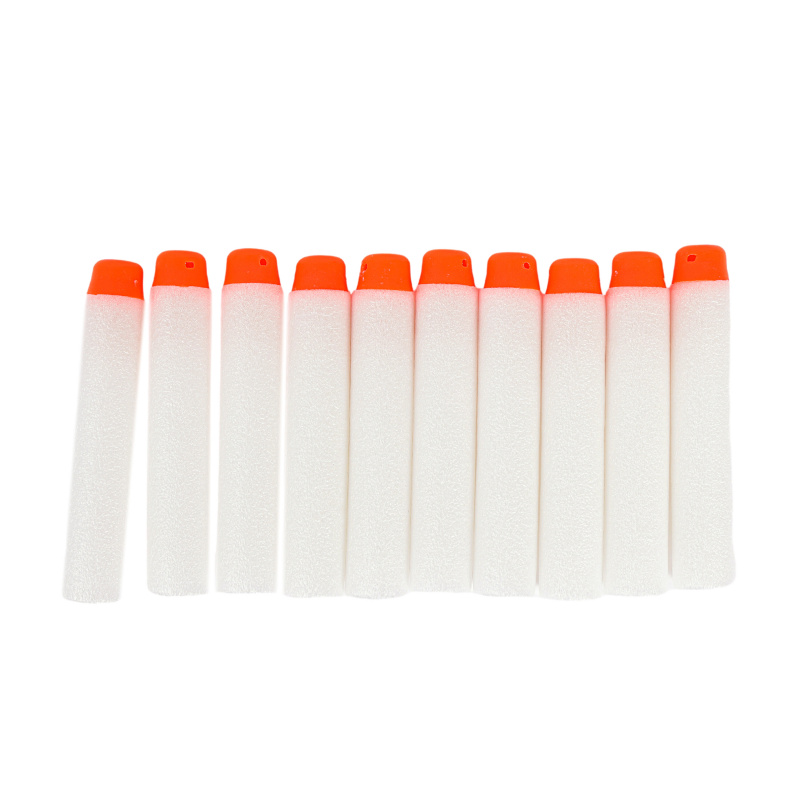Aga4Kids Replacement Bullets for Gun Fluorescent 7 cm 10 pcs