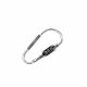 Aga Combination Lock 9x4.8 cm Silver