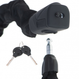 security bike lock with key 90cm