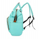 Women's City Backpack 2in1 mint ISO 8913