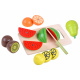 Wooden box with fruit and vegetables for magnet ZA4121