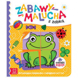 Axioma Toddler's Game with a Frog Sticker Book KS0826 Universal