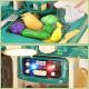 Aga4Kids Plastic Kitchen MR6163