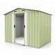 Aga Garden Shed 236x174x190 cm Light Green