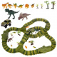 Dinosaur car track 240 pieces Kruzzel 17248