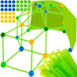 Straw blocks 100 pcs. - Kruzzel 24536 universal stand