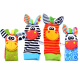 Socks with rattles set of 4 ZA4006