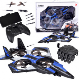 Shooting DRONE Combat - remote control with glove and universal RC0750 controller