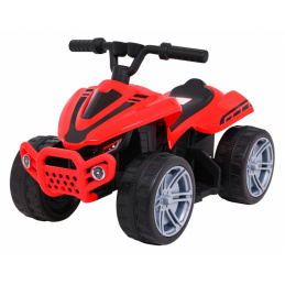 Little Monster Battery-Powered Quad for Toddlers Red 25W Drive