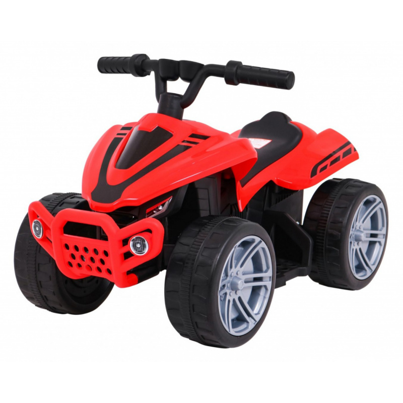 Little Monster Battery-Powered Quad for Toddlers Red 25W Drive