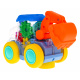 Interactive colorful excavator for children 3+ Gears + movable scoop