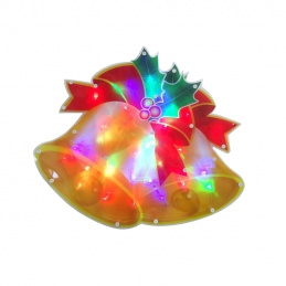 E14 LIGHTS BELLS RGB 30 LED 42X35 cm