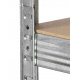 Kynast Metal shelf 180x90x40 cm 5 shelves Silver
