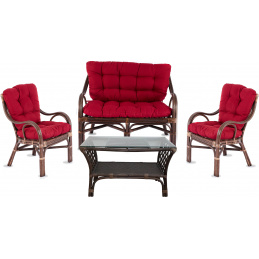 Aga Ratanova set BUTEO 2 Choco Maroon