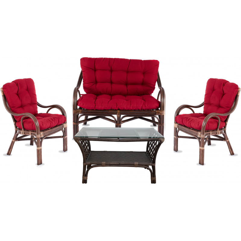 Aga Ratanova set BUTEO 2 Choco Maroon