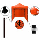 Aga Scissor Stand PARTY 2x2m Orange