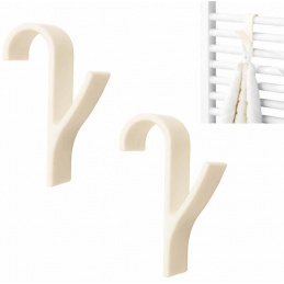 Radiator hanger cream bathroom radiator