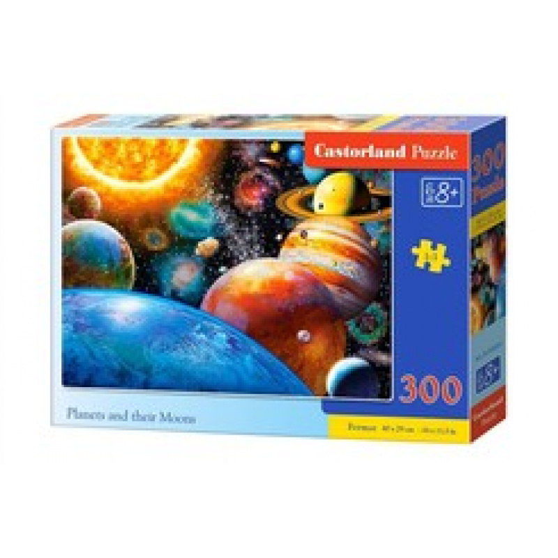 CASTORLAND Puzzle 300 pieces - Planets and their moons