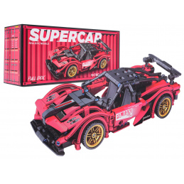 Sports Car Building Set Red 482pcs.