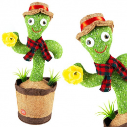 B31D INTERACTIVE DANCING CACTUS SINGING