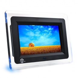 R2A DIGITAL PHOTO FRAME LED 7" JPG DIVX AVI