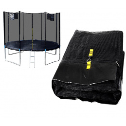 Chiemsee Protective net 500 cm for 12 poles Black