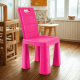 Doloni Children's Plastic Chair Pink