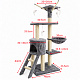 Aga Cat Scratcher 47x35x136 cm Dark Grey