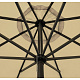Linder Exclusiv Garden Parasol 400 cm Beige