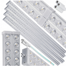 4x LED lamp NEPTUN 120cm - 72W - 7200lm - IP20 - 6000K - cool white