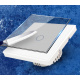 Glass Touch Double Switch - White - GLASS