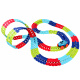 Colorful flexible race track 184 pieces 4m ZA4379