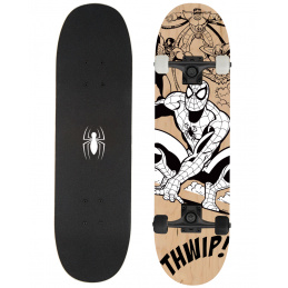 BIG WOODEN SKATEBOARD SPIDERMAN BEYOND