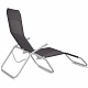 Aga 2x Garden Lounger SIESTA Light Grey