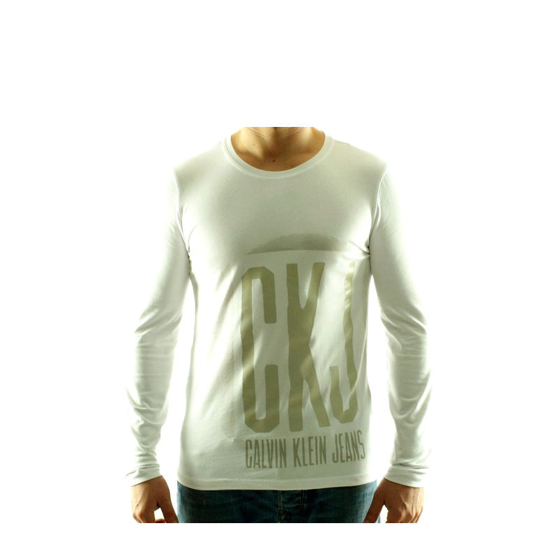 CALVIN KLEIN T-shirt cmp30r Blanc