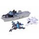 Set of aircraft and ships in naval battle ZA3812