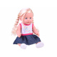 Doll with braids and backpack ZA3890